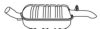 FONOS 619315 End Silencer
